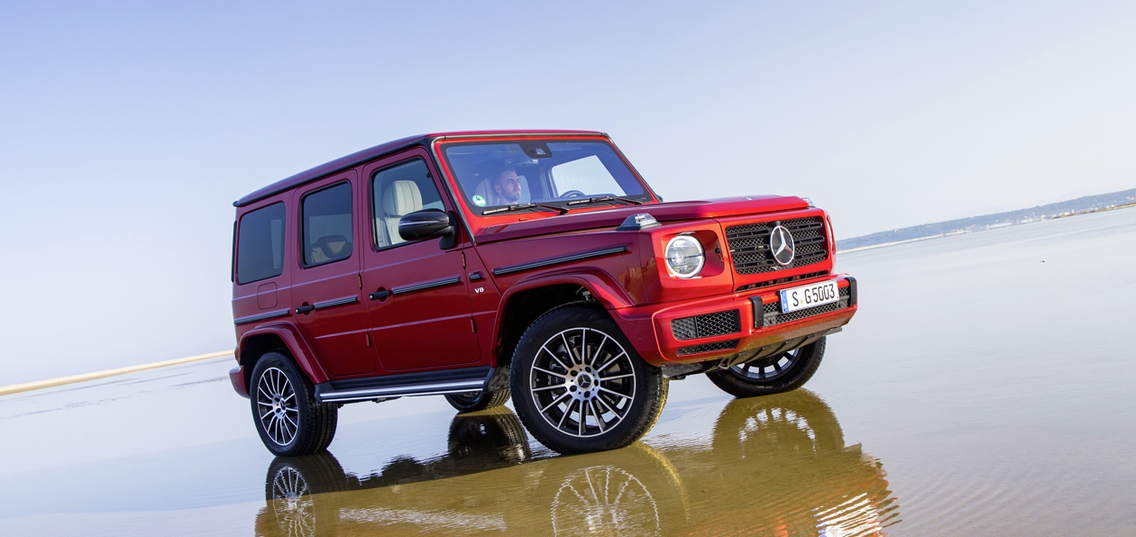 Mercedes отмечает 40-летие «Гелендвагена»